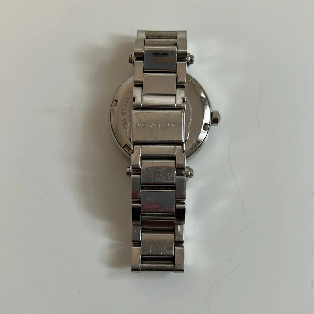 Michael Kors Parker Multi Function Silver Ladies Watch